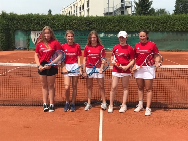 Mädchen-16-Mannschaft des Weißenburg Tennisclubs beendet Saison erfolgreich