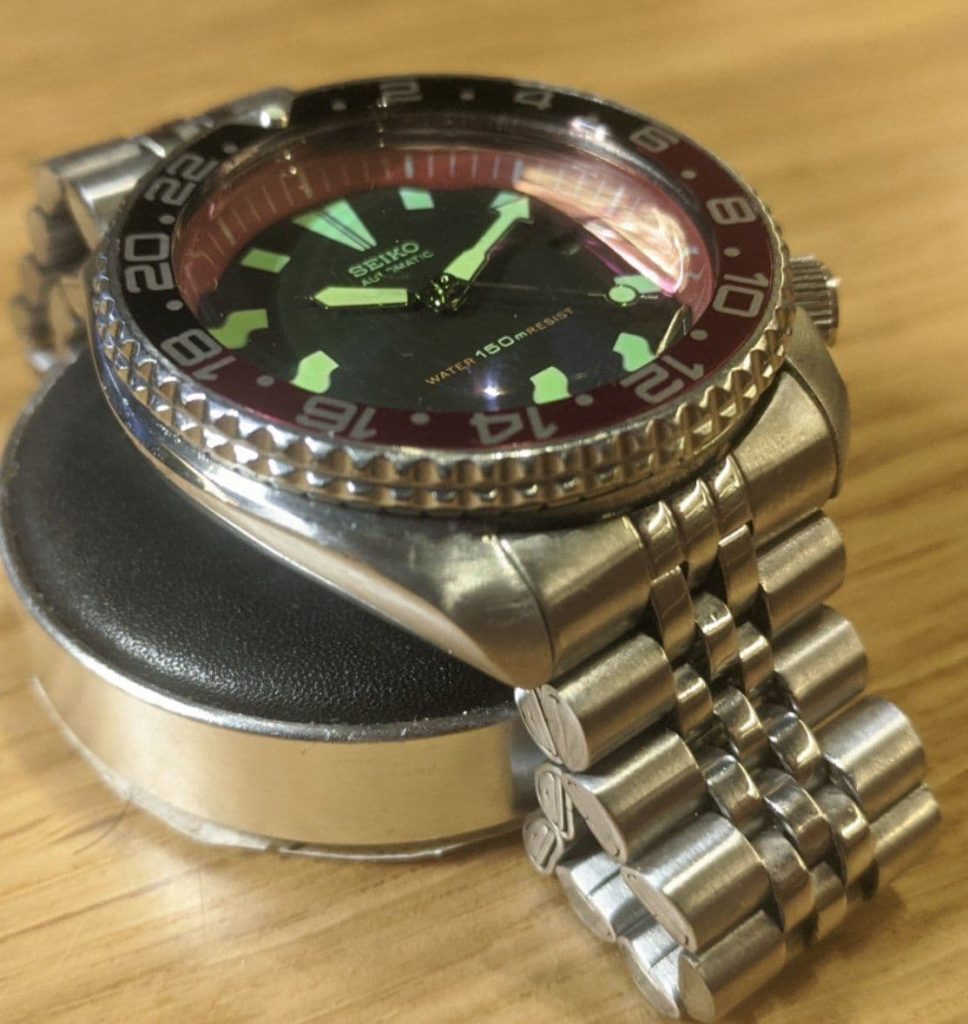 Seiko Mod 7002 Coke GMT mod 