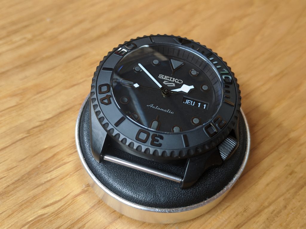 Seiko Snow Flake Mod - complete - modified by wellingtime