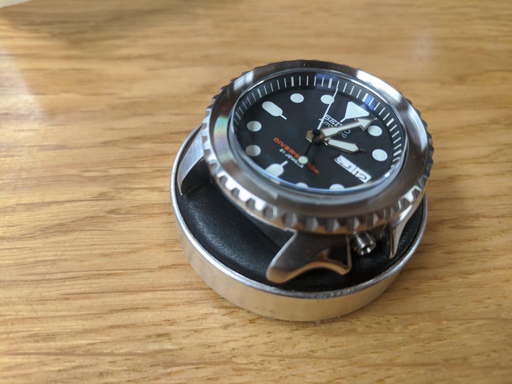 Seiko SKX Big Grip Bezel no insert - wellingtime seiko mods