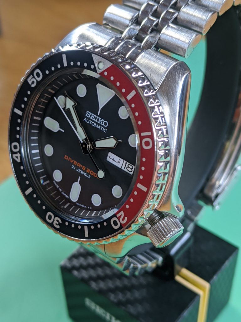 Seiko SKX009J - Original boxed with papers - wellinngtime seiko mods and watch repair refurbishment