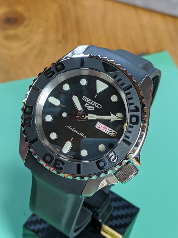 Seiko SRPD55 Black Boat Master Mod - WellingTime