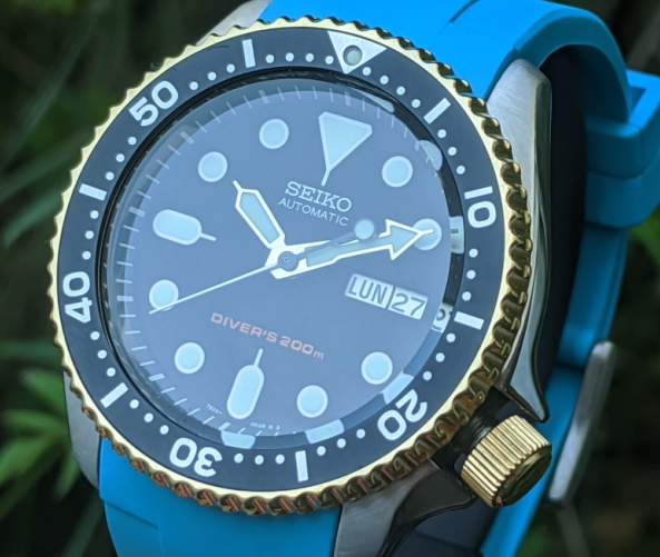 Modifying the Seiko SKX - Gold Plating 18K for the seiko Lover 