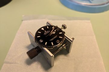 Rolex Explorer Service - Hands and dial fitted to the the rolex Cal.3000. after service