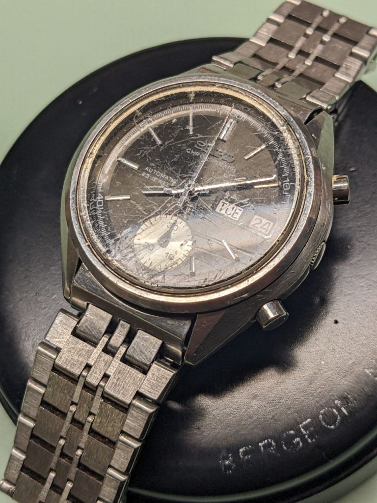 Seiko 7018 Chronograph Repair