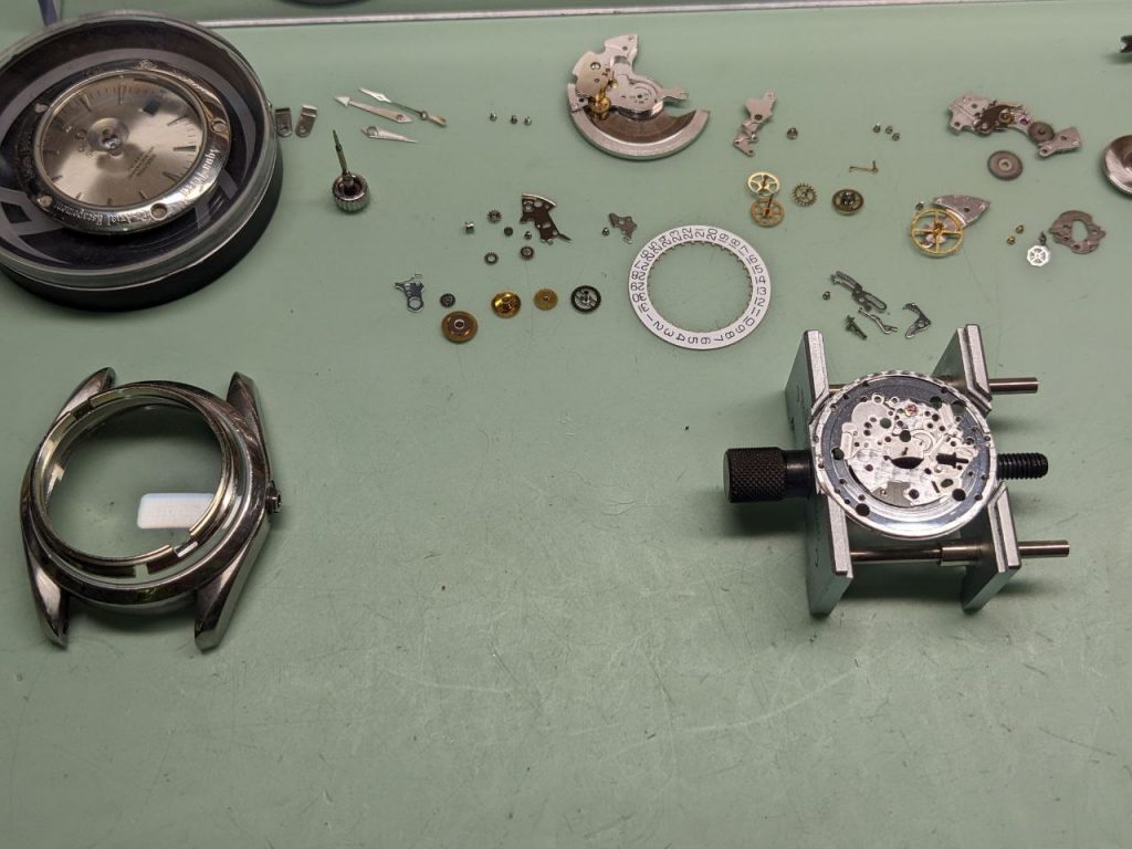 omega Seamaster Coaxial repair