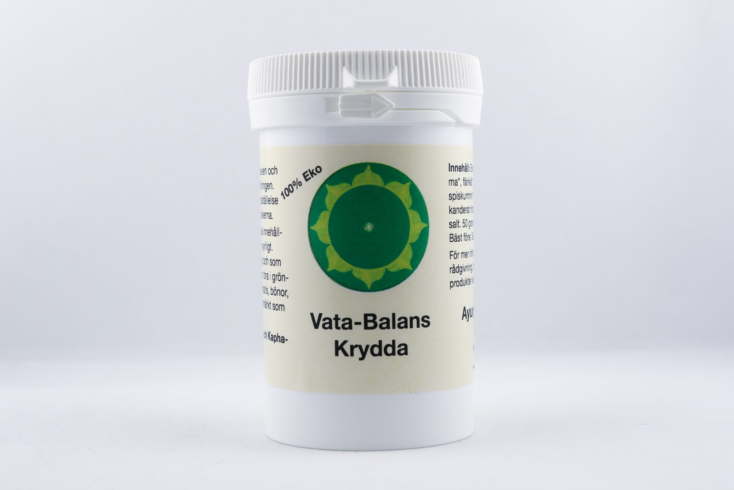 Vata-balans krydda (kryddmix) (ekologisk) - wellnessayurveda.se