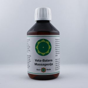 Vata-Balans massageolja wellness ayurveda halmstad sweden svensk massage olja