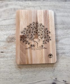 Fjøl 18cm x 13cm Sakura kirsebærtrær