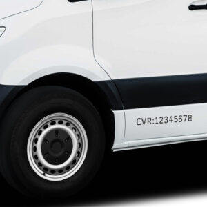 CVR nummer på firmabiler