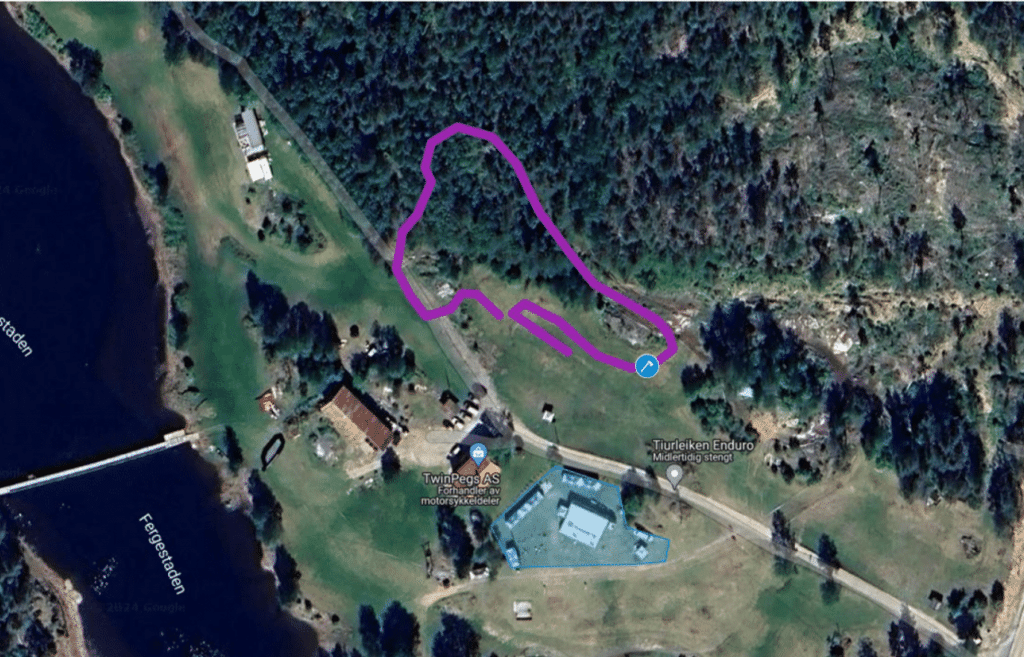 Løypekart X-Loop Bonanza 2025