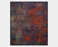 "Rot gewinnt", oil on canvas, 130x110cm, 2015