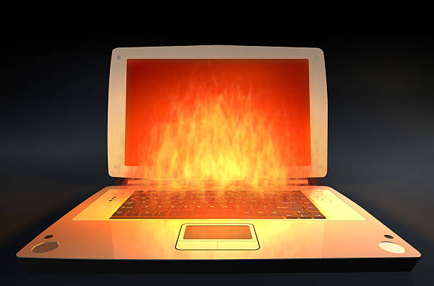 Laptop eruption westferry times