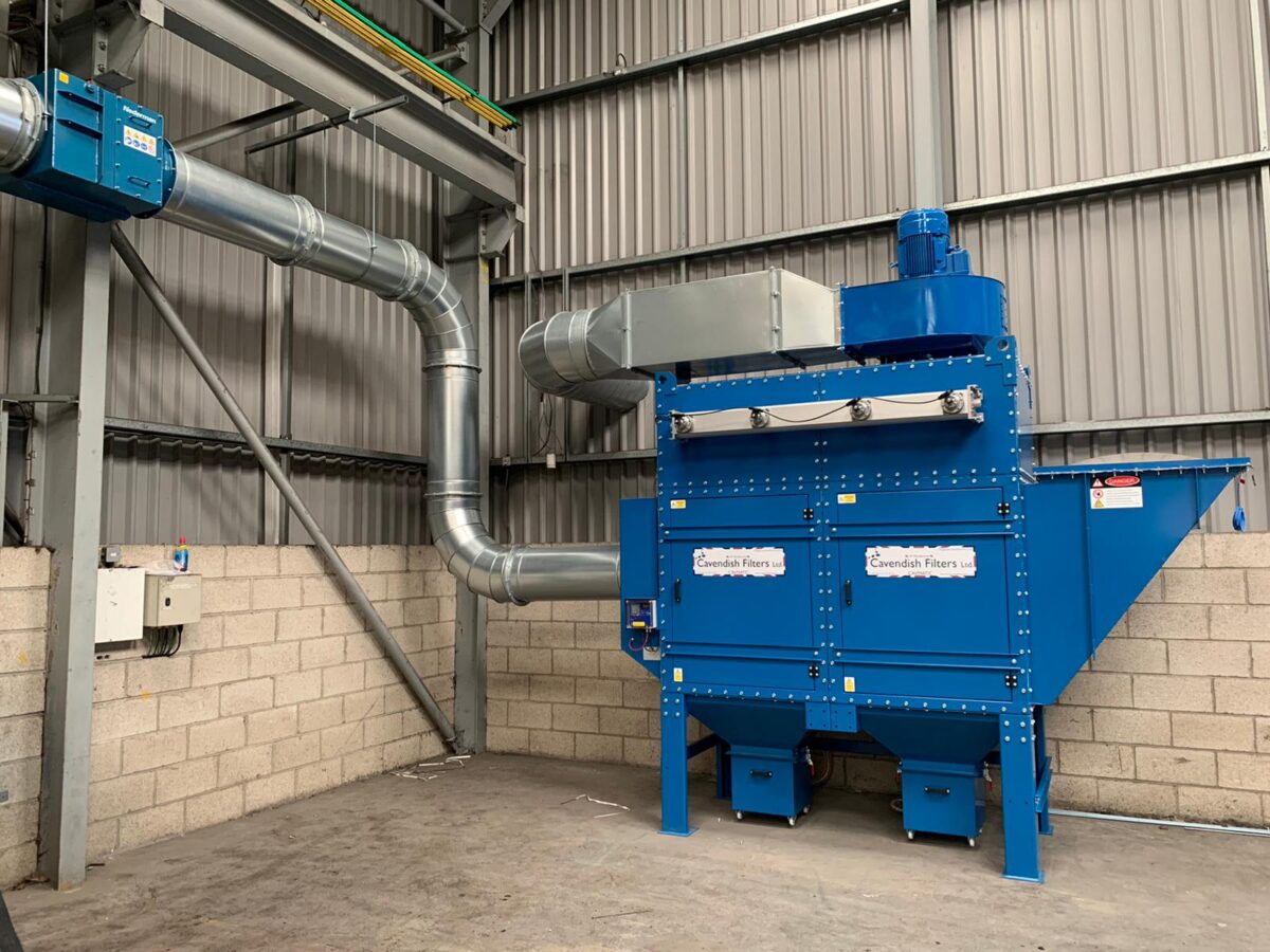 Tempest 8 ATEX Dust Collector West Midlands Filtration Ltd