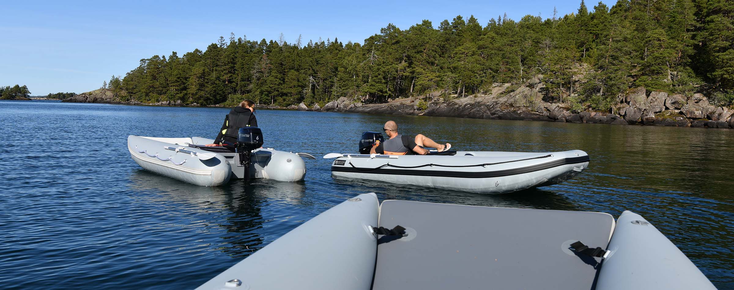 Schlauchboot in Vättern faq