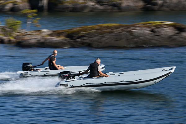 Schlauchboot in Vättern faq