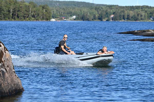 Gummiboot zum Angeln, Schlepper, Abenteuerboot, aufblasbares Gummiboot