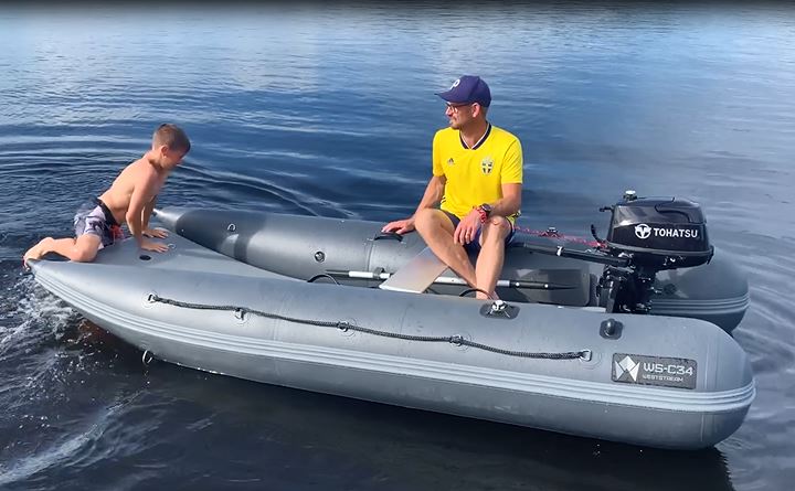 Schlauchboot für die ganze Familie