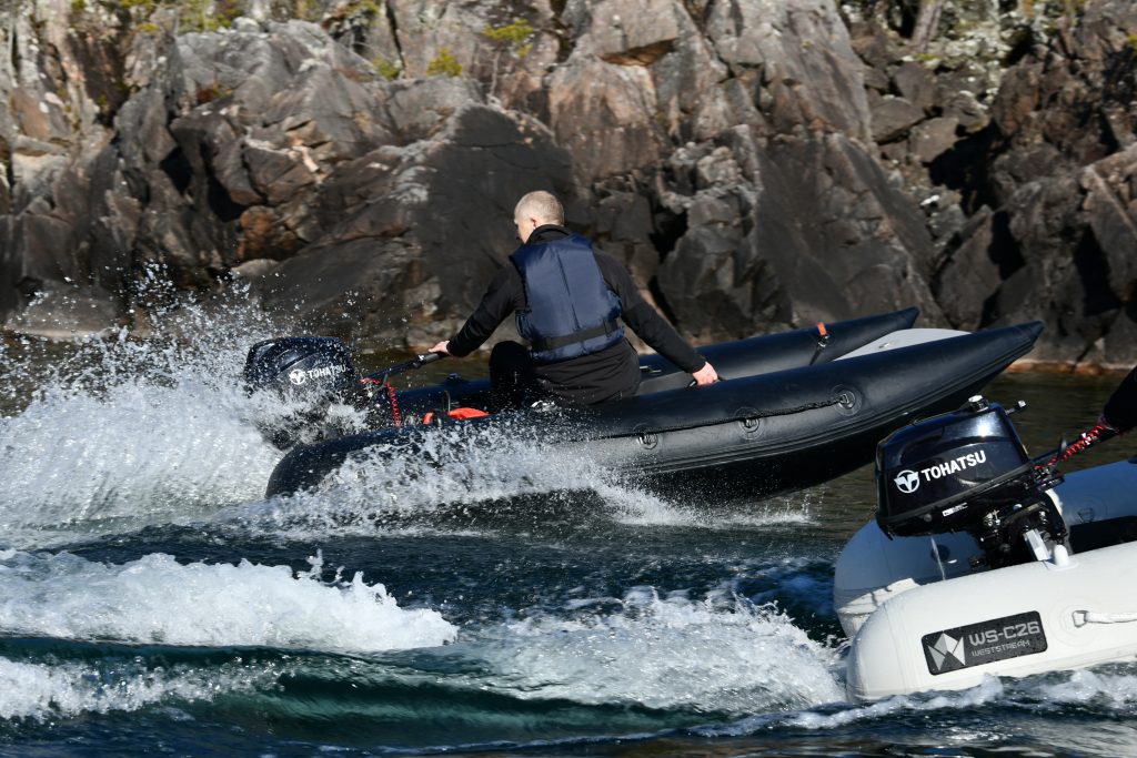 ws-c34-ws-c26-catamaran Gummibåt för hela familjen