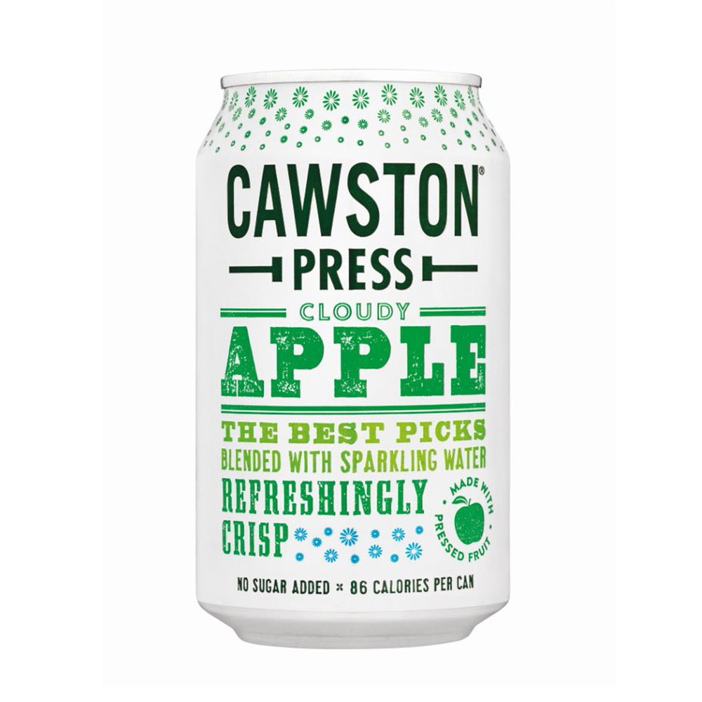 Cawston Press Sparkling Cloudy Apple – 330ml Can (CTP011) | Whole Range