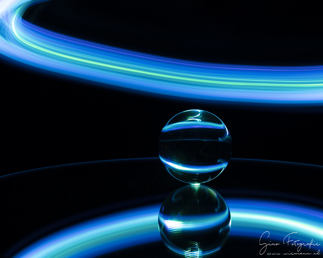 Lightpainting - © Gino Wiemann