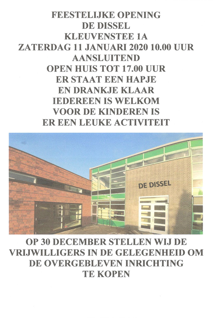 Feestelijke opening De Dissel Marsdijk