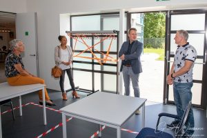 Wethouder Broekema op bezoek De Dissel 19 juni 2020 - Gino Fotografie