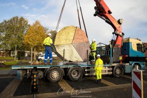 Plaatsing kunstwerk Noorderzon 27 oktober 2020 - Gino Fotografie