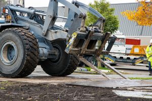 Plaatsing kunstwerk Noorderzon 27 oktober 2020 - Gino Fotografie