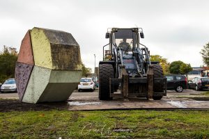 Plaatsing kunstwerk Noorderzon 27 oktober 2020 - Gino Fotografie