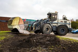 Plaatsing kunstwerk Noorderzon 27 oktober 2020 - Gino Fotografie