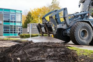 Plaatsing kunstwerk Noorderzon 27 oktober 2020 - Gino Fotografie