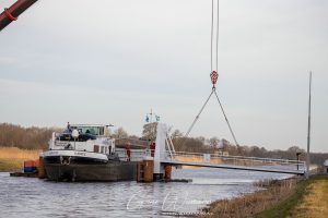 Plaatsing Enkeerdbrug Marsdijk 24 februari 2021 - Gino Wiemann