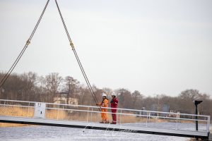 Plaatsing Enkeerdbrug Marsdijk 24 februari 2021 - Gino Wiemann