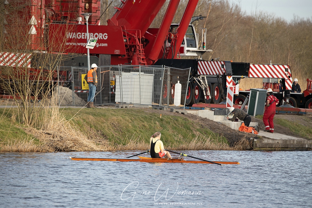 Plaatsing Enkeerdbrug Marsdijk 24 februari 2021 - Gino Wiemann