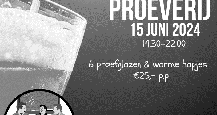 Bierproeverij 15 juni 2024