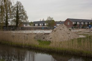 Foto bouwplaats MFA Lemmer 2 mei 2016