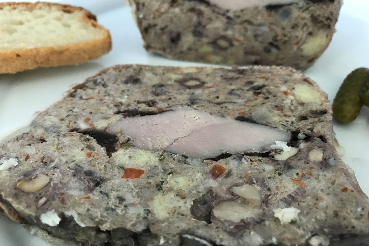 pate de campagne with duck breast photo: ©️Nel Brouwer-van den Bergh