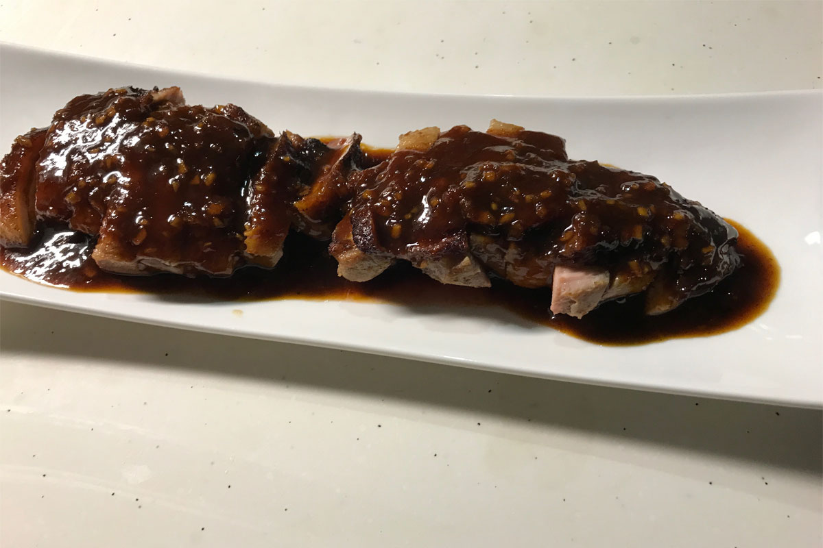 duck breast with oriental sauce photo: ©️Nel Brouwer-van den Bergh