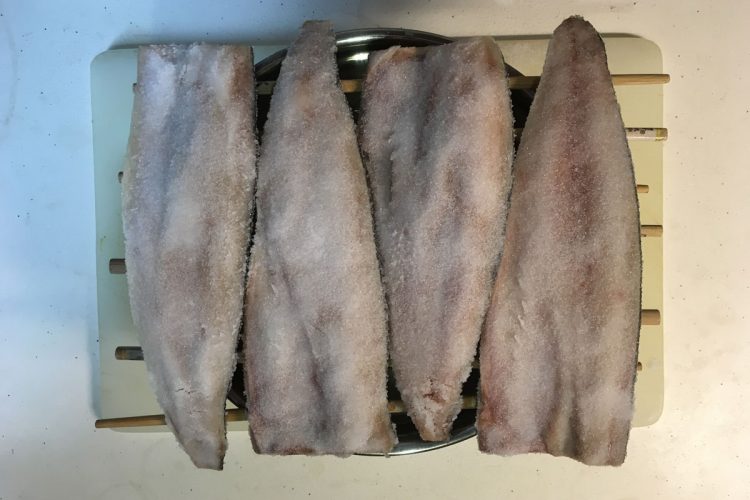 pickled mackerel by salt and vinegar treatment wilfriedscooking