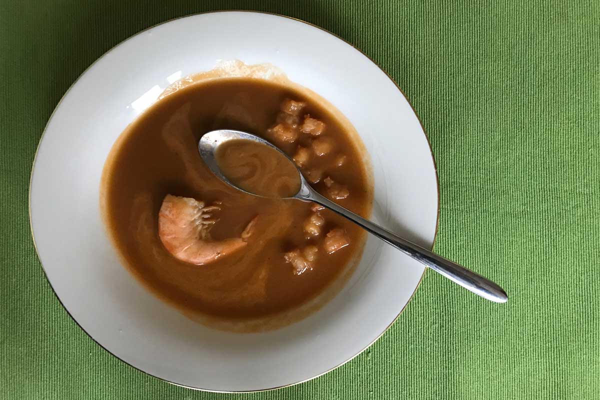 Shrimp bisque 3 photo: ©️Nel Brouwer-van den Bergh