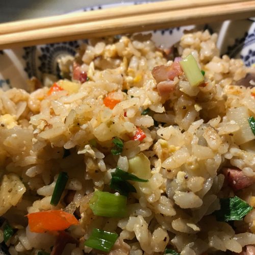Cantonese fried rice: ©️ Nel Brouwer-van den Bergh