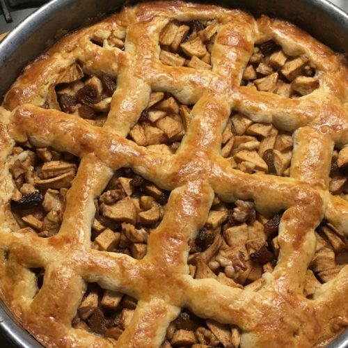 Apple pie - Dutch style ©️ Nel Brouwer-van den Bergh