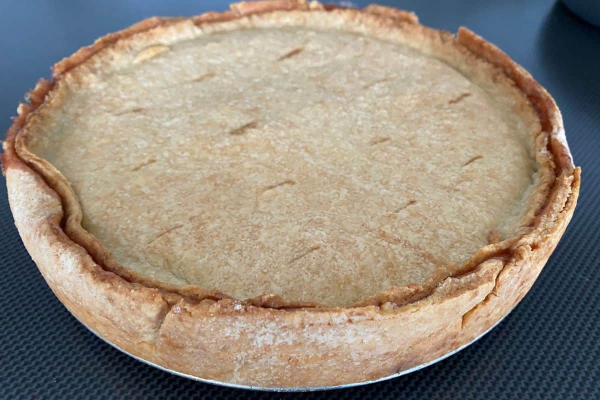 rhubarb pie ©️ Nel Brouwer-van den Bergh