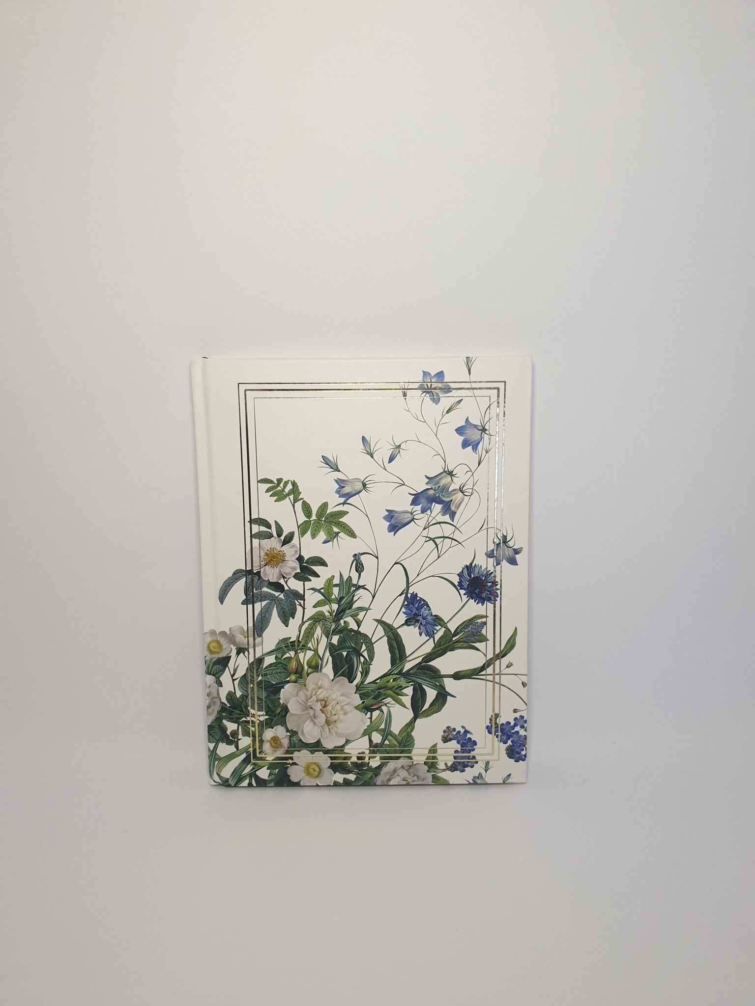 NOTESBOG - BLUE FLOWER GARDEN