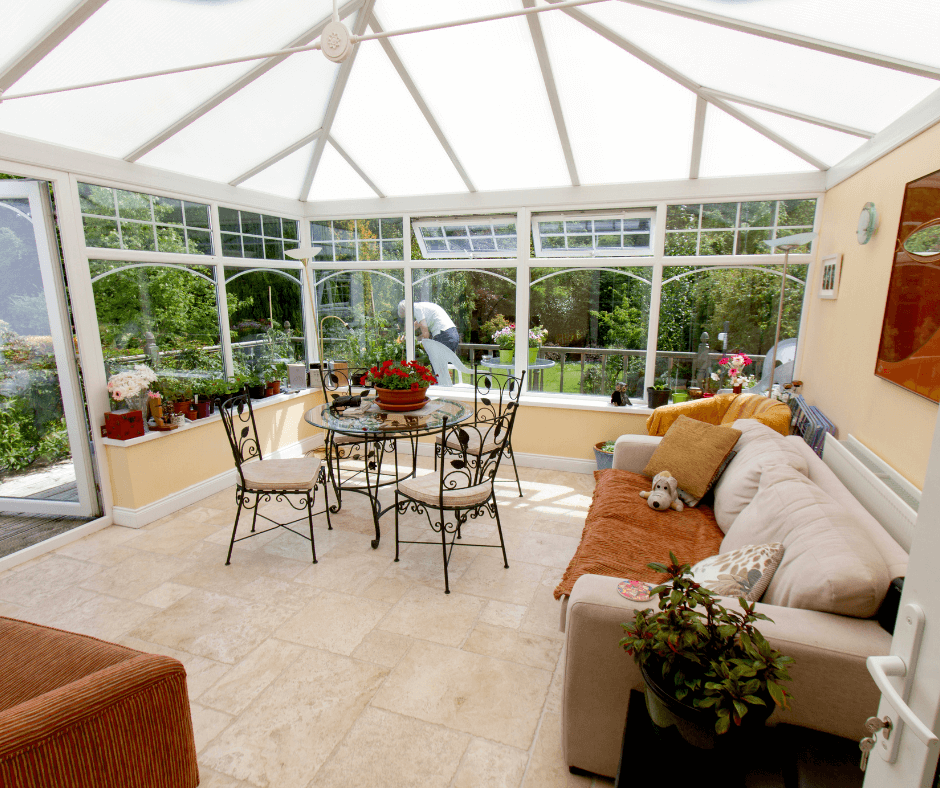 Using a conservatory year-round