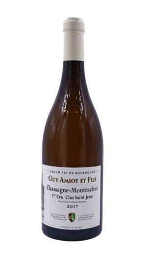 Guy Amiot Chassagne Montrachet Clos Saint Jean 2017