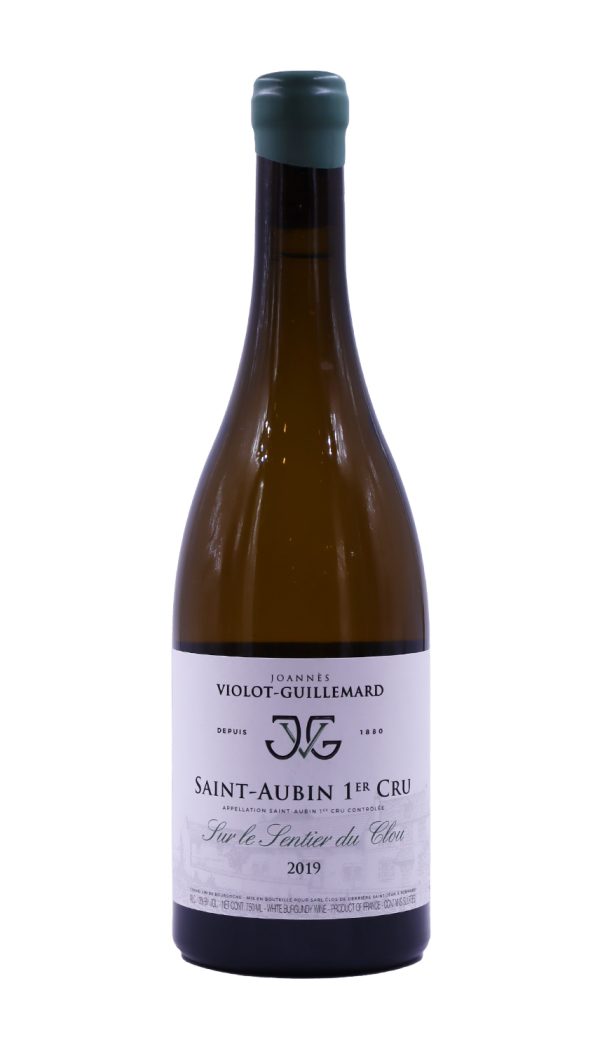 Joannes Violot Guillemard Saint Aubin 1 cru 2019. Bourgogne Chardonnay