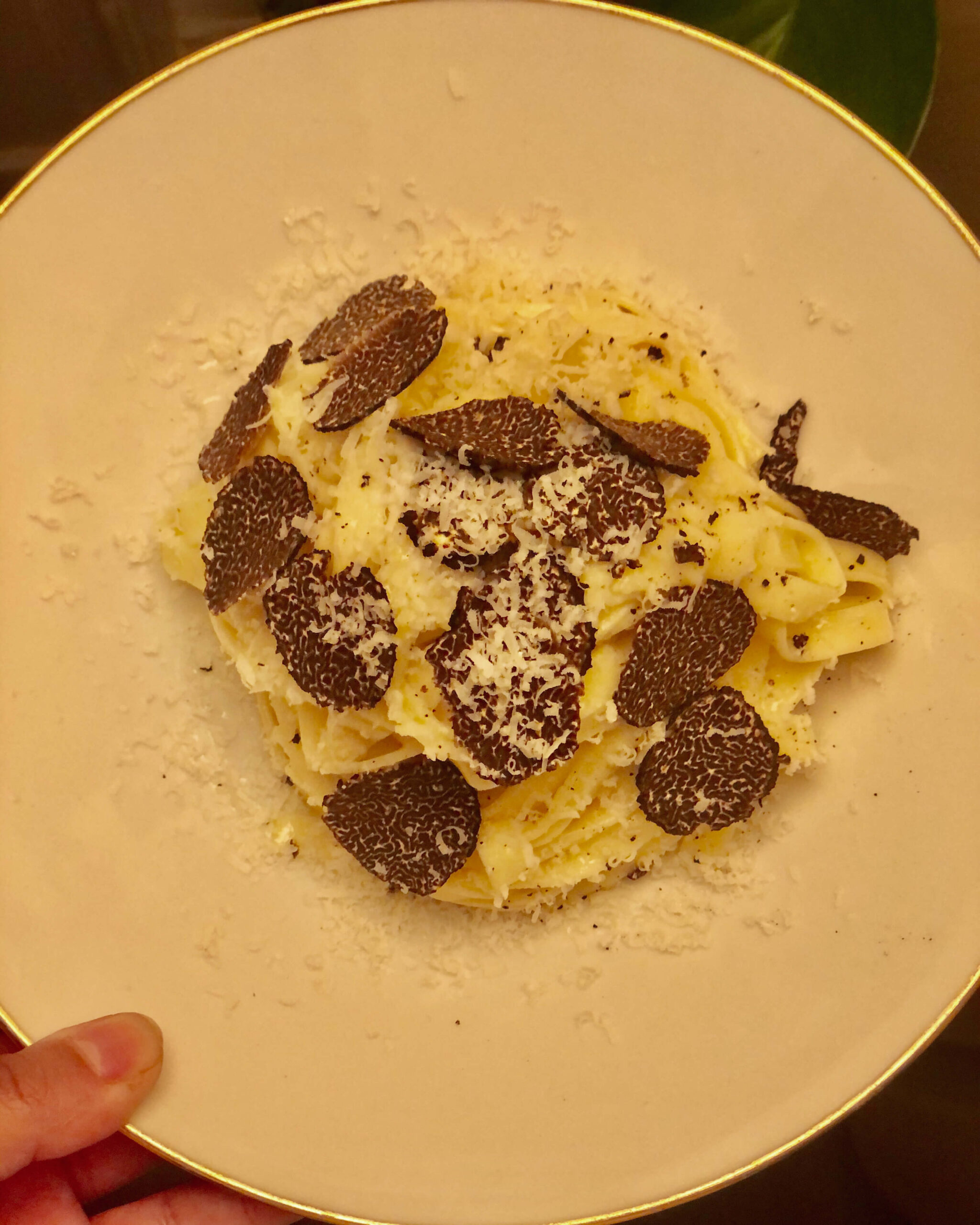 pasta met truffel