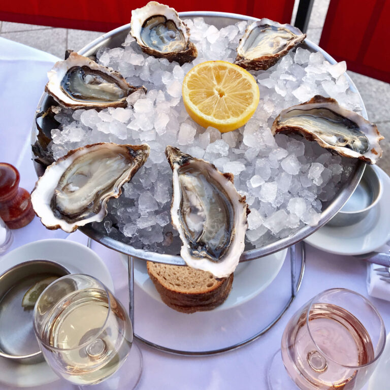 oesters en wijn